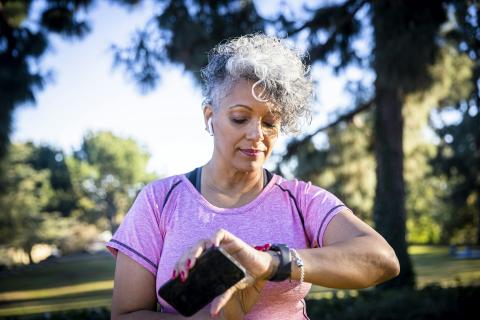 AI promises to help wearable devices like smart watches better monitor your health. adamkaz/E+ via Getty Images