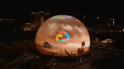 The Wizard of Oz at Sphere courtesy of Google & Sphere