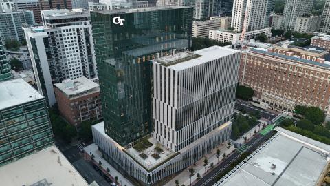 George Tower | Scheller Tower Drone Image